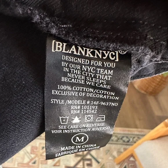 Unique Botanical Floral & Hummingbird Embroidered Black Denim Jacket M - Picture 16 of 16